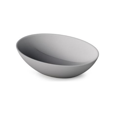 Zeza Element Vasque - 51x35.5x14.2 - solid surface - gris clair
