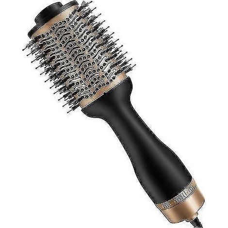 Hair Straighteners Hot Air Brush: 5-in-1 with Negative Ion Technology (Hot Air Brush for All Hair)