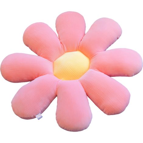 Coussin Fleur - Coussin Au Sol Forme De Marguerite - Pour Salon Chambre Bureau Voiture - 1 Pièce (1/5)