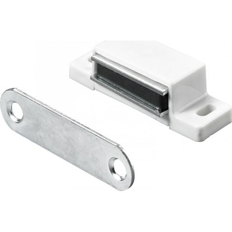 Juego de 10 cierres magnéticos de plástico HETTICH, L.14,5 x W.45,3 mm HETTICH