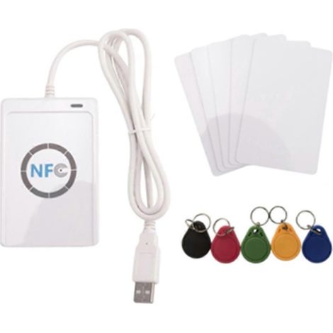 ACR122U NFC RFID lecteur de carte à puce USB lecteur SDK M-Ifare copieur et logiciel de copie copieur pour S50 13,56 MHz UID (1/5)