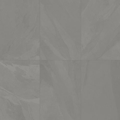 Grès cérame - BRAZILIAN SLATE 2 - Silk Grey - Antidérapant - 120x60x2cm