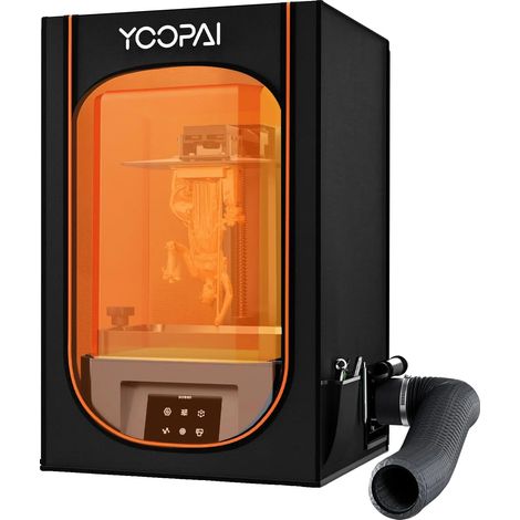 Contenitore per stampante 3D, filtraggio degli odori, resistenza alla polvere, R1 (1/2)
