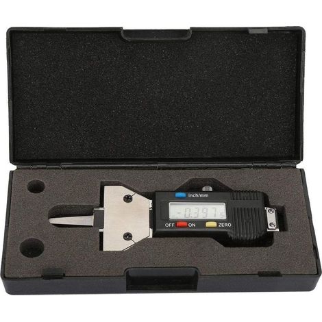 Jauge profondeur pneu numérique LCD – 0-25mm – 0.01mm – détection stabilité (1/5)
