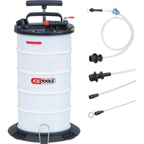 Pompa per vuoto 9,5L con 4 sonde KS TOOLS - 160.0790