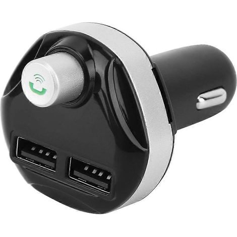 X13 Kabelloses Bluetooth-Freisprechsystem fürs Auto mit FM-Transmitter, MP3-Player und zwei USB-Ladegeräten