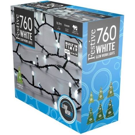 Glow-worm lights - White - 760 LEDs (P030498) (1/5)
