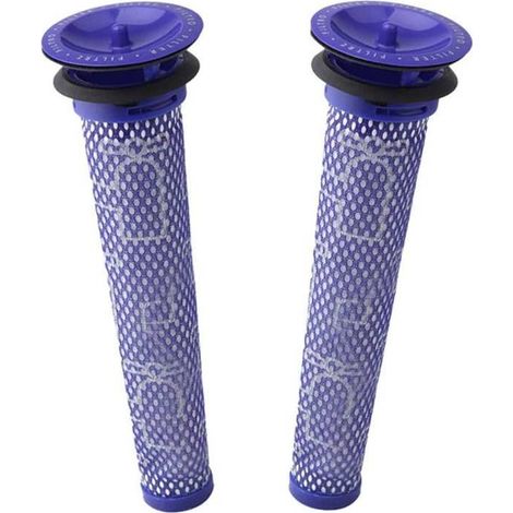 Filtre pour aspirateur V6, préfiltre moteur, 2 préfiltres, filtre de rechange V8, pièces de rechange pour préfiltre, accessoires pour aspirateurs V6, V7, V8, DC58, DC59, DC61, DC62 et DC74. (1/5)