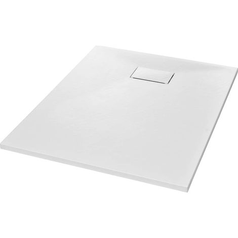 Maison Exclusive - Plato de ducha SMC blanco 100x80 cm (1/5)