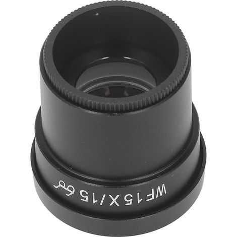 Weitfeld-Mikroskopokular Labor-Stereo-Objektiv mit hohem Augenpunkt WF15X/15 30mm (1/5)