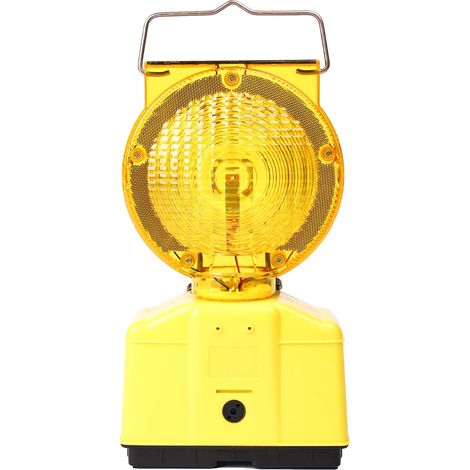 Faro lampeggiante STAK con LED ricaricabile e pannello solare, 1000 lumen, IP65. (1/5)