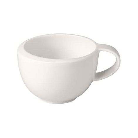 Villeroy & Boch - NewMoon Tazza da moca/espresso, tazza elegante con manico per espresso e moca, porcellana premium, lavabile in lavastoviglie, bianca, 90 ml (1/5)