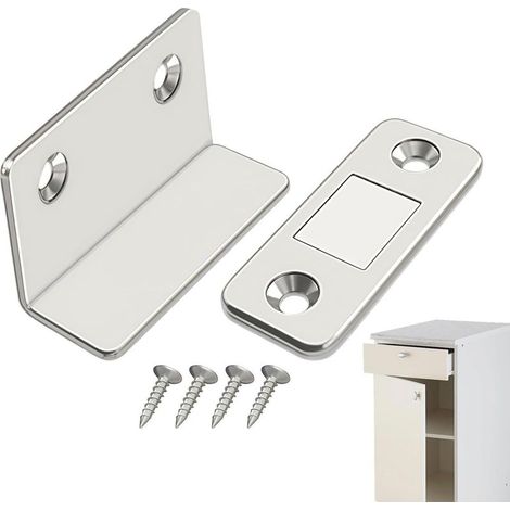 Loquet magnétique de porte, auto-adhésif, invisible, sans (1/5)