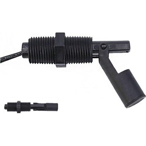 106mm Capteur de Niveau d'eau Capteur de Niveau de Liquide Interrupteur Niveau d'eau Interrupteur Plastique Interrupteur à Flotteur Horizontal pour Piscine d'aquarium - Haute Tension 0220V (1/4)