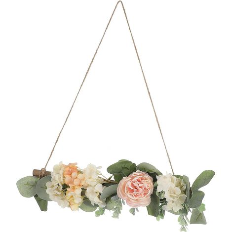 Décoration Murale Nordique Fleurs Séchées en Tissu, Ornement Créatif pour Restaurant et Banquet, Usage Solide et Style Délicat Plusieurs Styles (1/5)