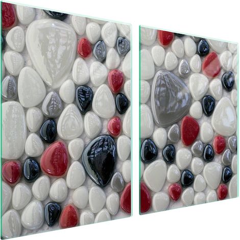 Piastra protettiva in vetro per piano cottura 2x45x52 Pietra (1/5)