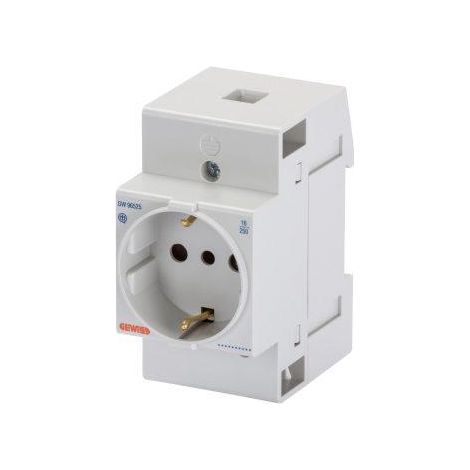 PRISE MOD. 2P+T 16 DIN STD IT/DE 2,5M GEWISS GW96525