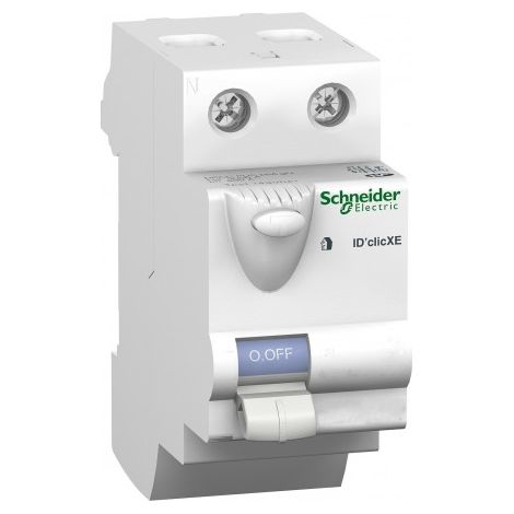 Schneider Electric – Interrupteur différentiel 40A 2P 30mA Type A – Pour répartiteur DISTRICLICK – Système embrochable – 16158