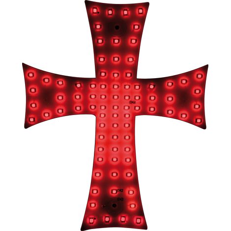 Croce a Led 24V - Rosso (1/2)