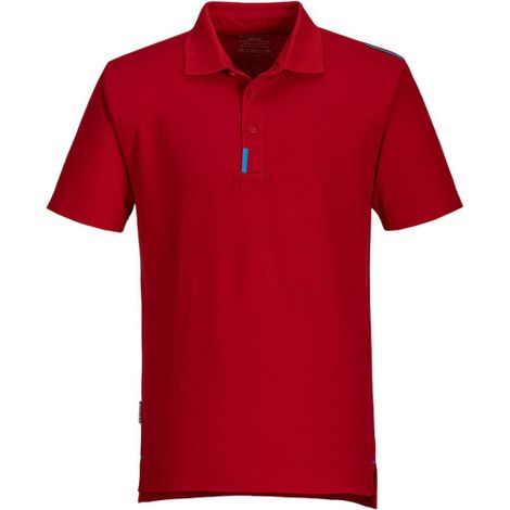 Polo WX3: Confort y Modernidad en tu Ropa de Trabajo / Rojo intenso / M