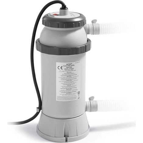 Chauffe-piscine électrique hors-sol – Modèle 28684, plastique gris, adapté aux piscines jusqu’à 457 cm (1/4)