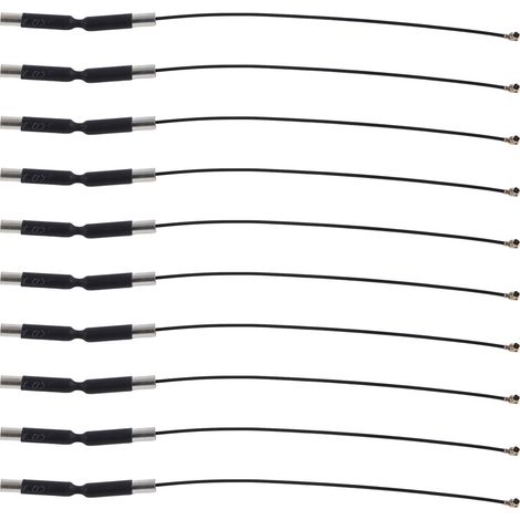 10PCS WiFi Antenna Dual Band Copper Tube Receiver Antennas 3DBI Gain NZ2.4G/5.8GTG001 (1/5)
