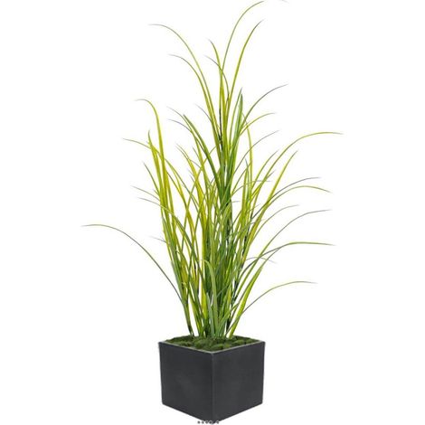 Herbe artificielle des champs en pot H 120 cm pour extérieur