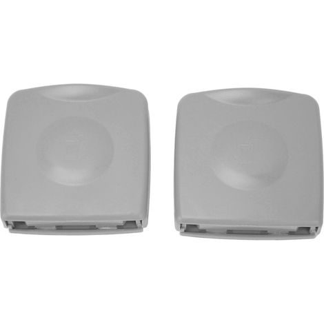 2 supports pliables porte-gobelet voiture, fixations à vis, gris, pour SUV, bateau, fourgonnette marine. (1/5)