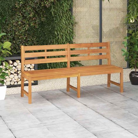 vidaXL Banc de jardin 180 cm bois de teck solide (1/5)