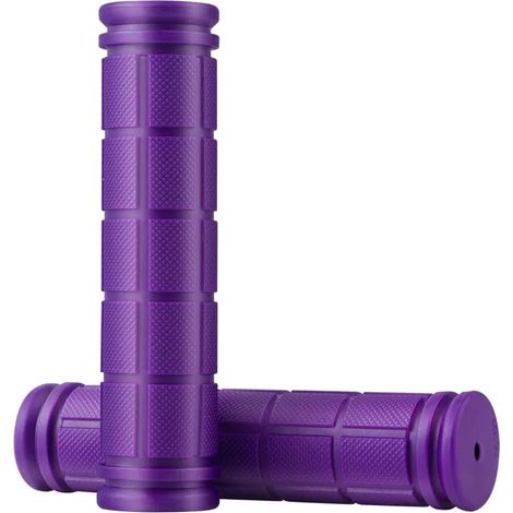 MINKUROW - Puños Para Bicicleta, Cómodos Manillares De Goma Suave, Antideslizantes, A Prueba De Golpes, Para Bicicletas, Scooter, Mtb, Bicicleta De Montaña, Bicicleta De Carreras, Silla De Ruedas, Tri (1/5)