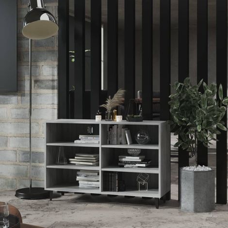 Buffet, Meuble de Rangement, Armoire de Cuisine Sonoma gris 103,5x35x70 cm Aggloméré RDS1528 (1/5)