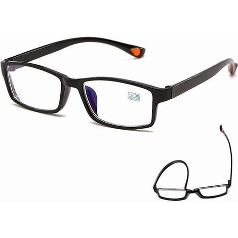 Geeignet für Korrektionsgläser mit -1,0 -1,5 -2,0 -2,5 -3,0 -3,5 -4,0 Dioptrien. Ultraleichte, unisex Korrektionsbrille zum Schutz der Augen. -2,5 -2,5