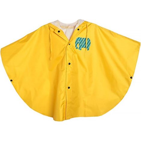 Impermeabile unisex per bambini - 100% impermeabile - traspirante - giallo - taglia S