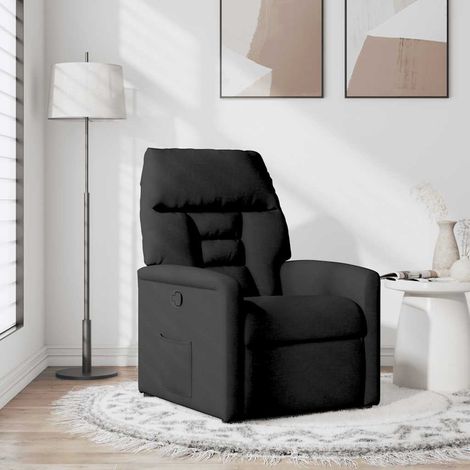 Maison Exclusive - Relaxsessel Schwarz Stoff