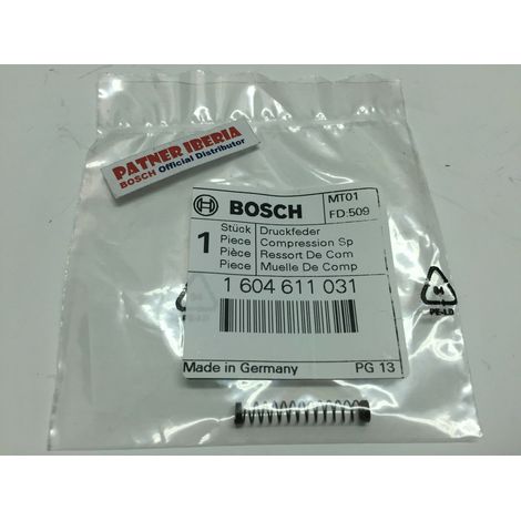 Pièce de rechange d’origine BOSCH 1604611031  Ressort de compression