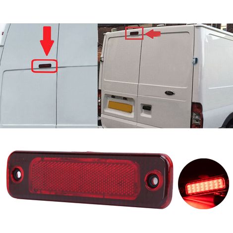 Troisième feu stop à LED 5128002 pour Ford Transit MK7, rouge (1/5)