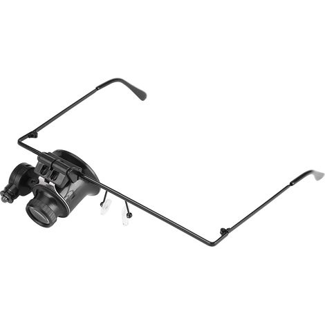 Loupe de Bijoutier 20x avec LED pour Réparation de Montres et Lunettes (1/5)