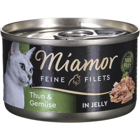 Filets de thon Miamor Feine aux légumes – Nourriture humide pour chats adultes