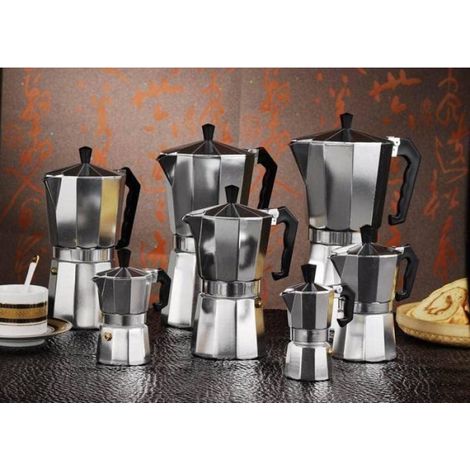 Cafetière à Piston en Acier Inoxydable - Machine à Expresso et à thé avec Triple Filtres - 34 Oz (1,0 Litre) - Argent (1/4)