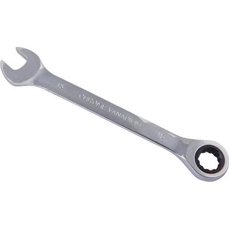 Cle mixte a cliquet 15mm- OS 1154BL - CLAS Equipements