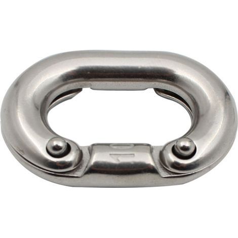 Chaîne en acier inoxydable 316 / Clip de chaîne / Connecteur de chaîne / Maillon / Accessoires de quincaillerie marine / Chaîne de 8 mm (1/3)
