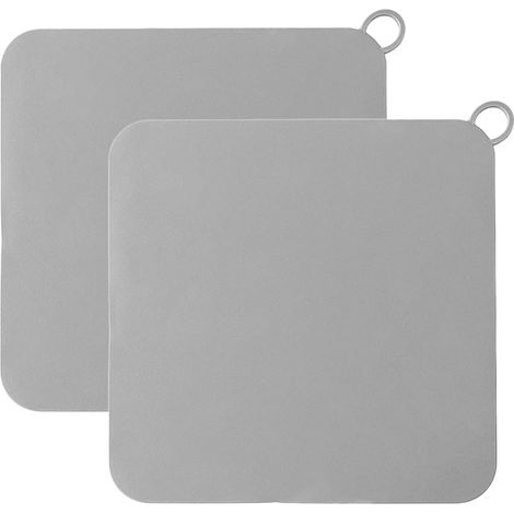 2 Pièces Bouchon Douche Anti Odeur, 20x20cm Bouchons de Vidange en Silicone (1/5)