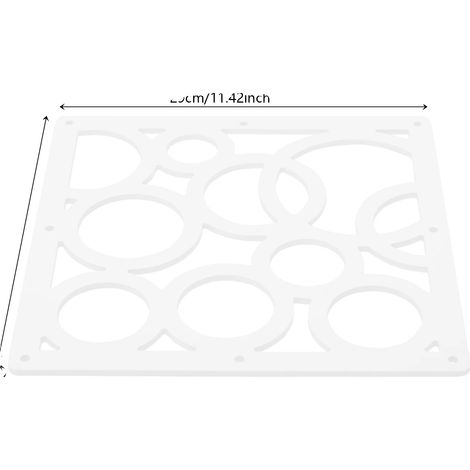 Paravent, Design Innovant, Matériau Durable, BLANC (1/2)