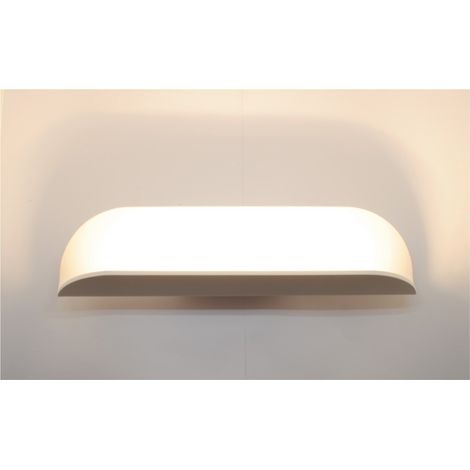 Aplique LED de Pared 15W 3000k Moderno en Aluminio Blanco