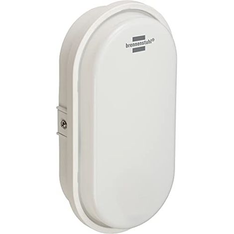 BRENNENSTUHL 1270780900 LAMPE OVALE LED BRENNENSTUHL-15 W-POUR L'INTÉRIEUR ET L'EXTÉRIEUR-IP65-4000 K-1680 LM-IDÉALE POUR MONTAG
