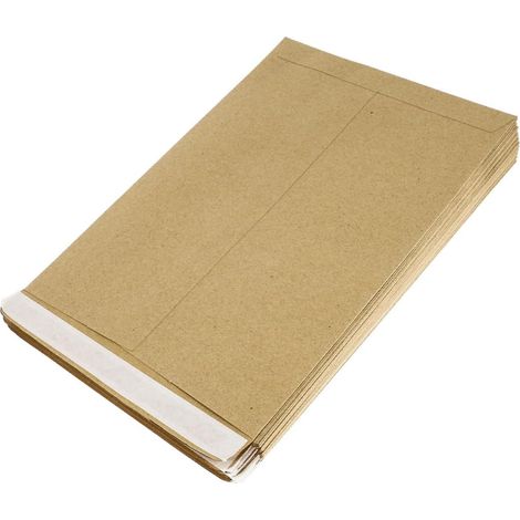 100 pièces Enveloppes Kraft Rétro Pochettes Vintage Papier Kraft Résistant (1/5)
