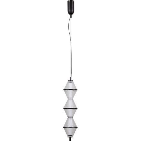 Fuente LED-Pendelleuchte schwarz MAT ALU italux PND-34395-3V-BK (1/3)