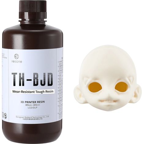 Resina 3D durevole, resistente all'usura e che non ingiallisce. (1/2)