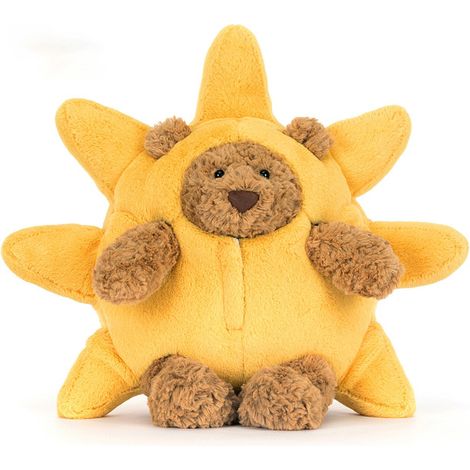 Figurine de collection en peluche Ours Barcelona en salopette 26 cm décoration intérieure cadeau de collection (1/2)