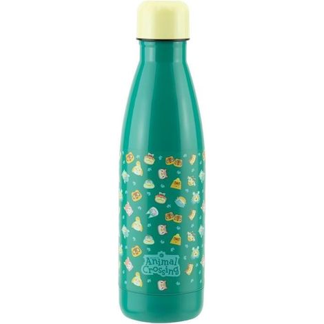 Paladone Animal Crossing Metal Water Bottle Uso quotidiano 460 ml Acciaio inossidabile Colore acqua (1/4)